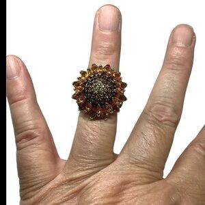 Heidi Daus Swarovski Crystal ring